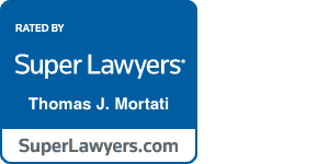 Super Lawyers attorney badge for Thomas J. Mortati