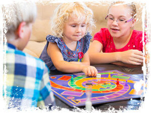 Kids Playing Board Games - Brenna's Blog - Rainy Day Activities - Martin, Harding & Mazzotti 1800law1010