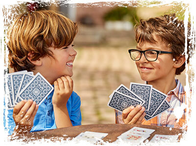 Kids Playing Card Games - Brenna's Blog - Rainy Day Activities - Martin, Harding & Mazzotti 1800law1010