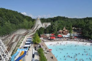 Skyview of Six Flags Great Escape & Hurricane Harbor