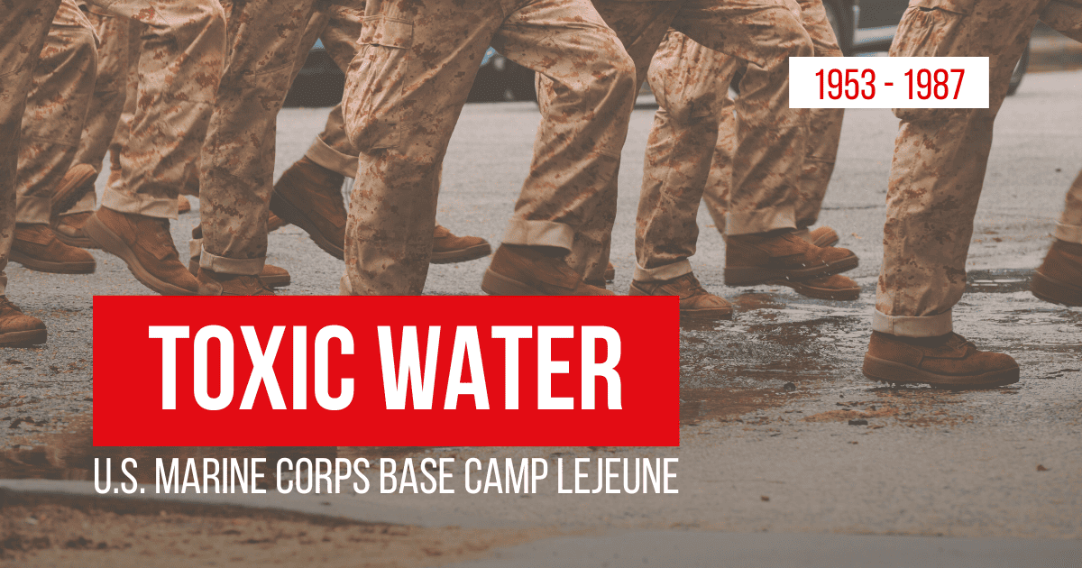 Camp Lejeune Toxic Water - Cancer Risk - Marines Running - 1953-1987