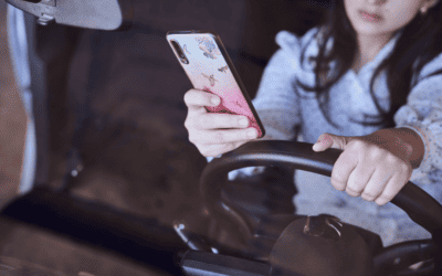 Distracted Driving Accident Attorneys - Woman On Cell Phone While Driving A Car
