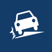 defective road pavement settlement