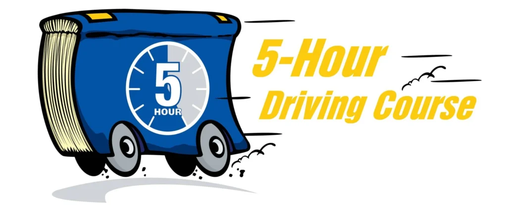 5 hour driving logo print