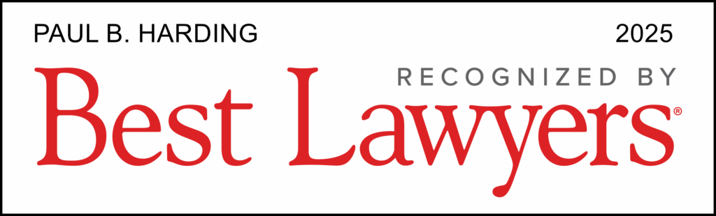 Paul Harding Best Lawyers Badge