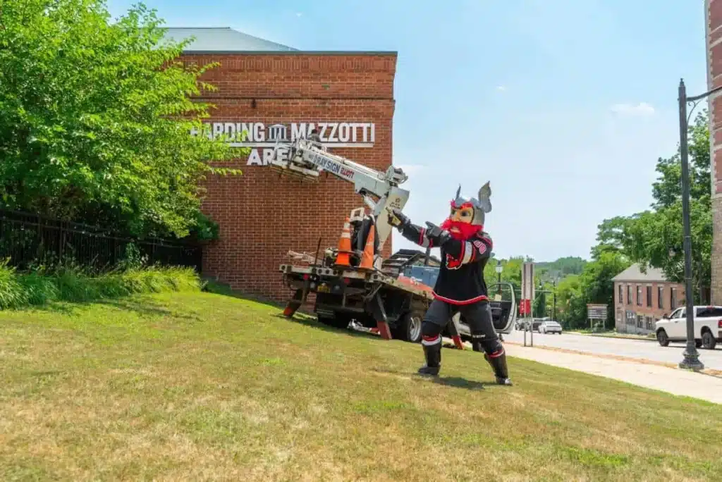 harding mazzotti arena exterior