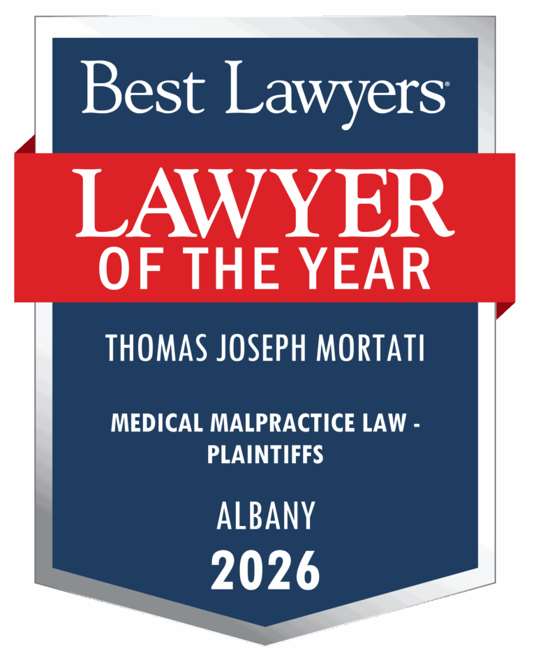 Thomas Mortati lawyer of the year badge