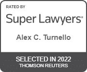 Super Lawyers Alex Turnello Badge
